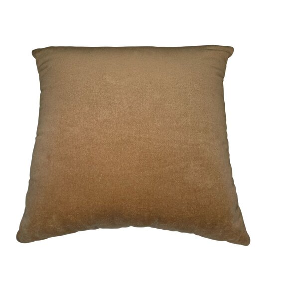 Vintage Borgata Yorkie Tapestry Throw Pillow 14" With Striped Border Dog Lover - Picture 7 of 11